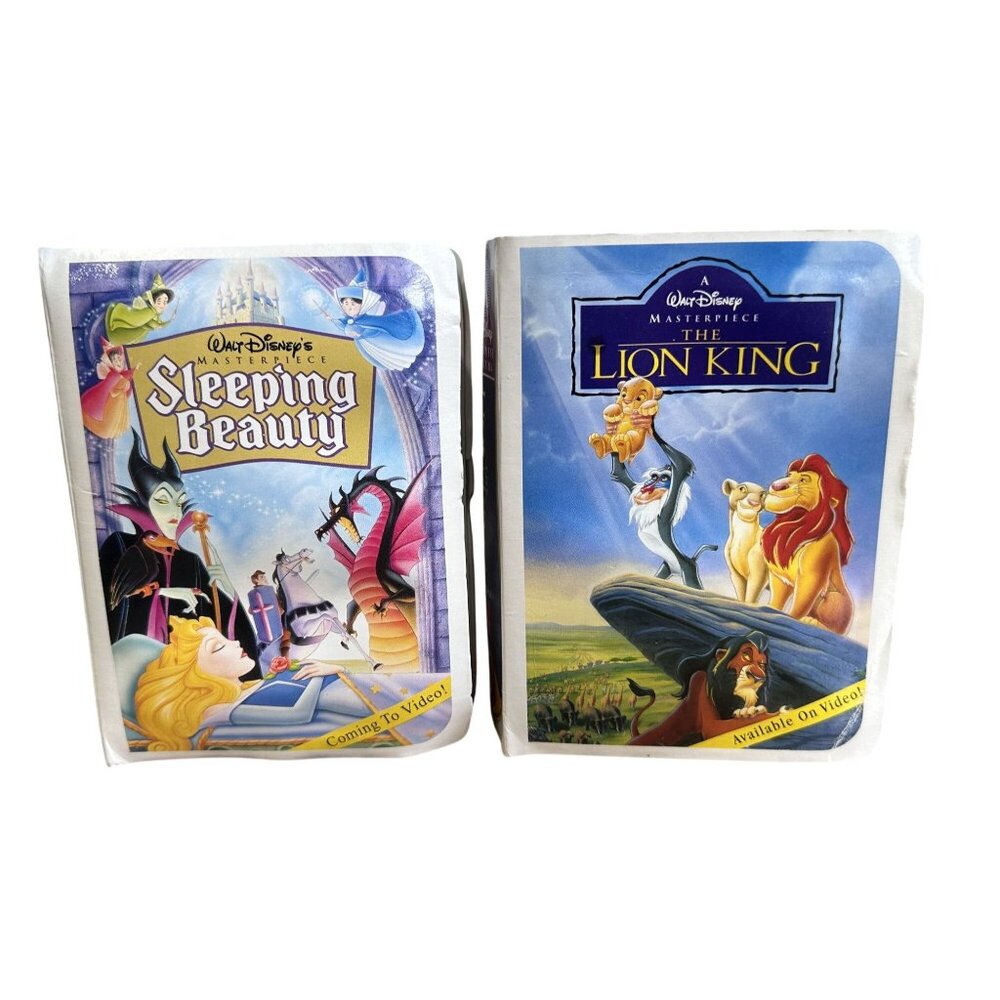 McDonald's Happy Meal Walt Disney's Lion King & Sleeping Beauty 1996